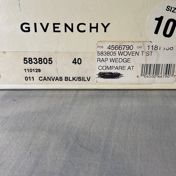 Givenchy canvas wedges - Picture 3 of 3